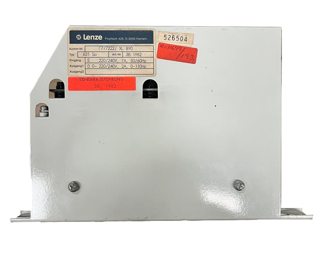 LENZE 631 SO 3B 1982