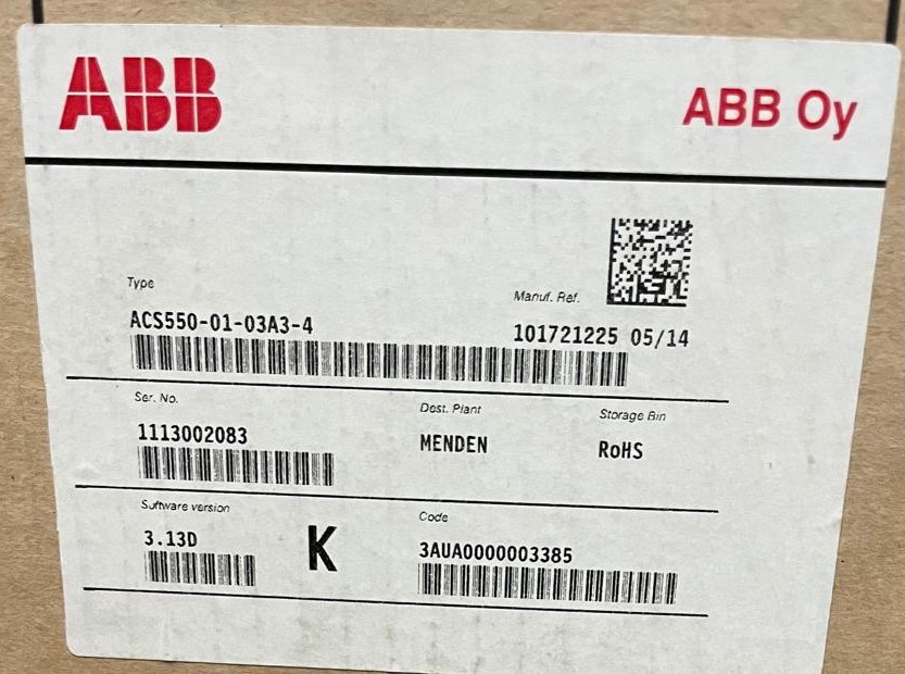ACS550-01-03A3-4 ABB 