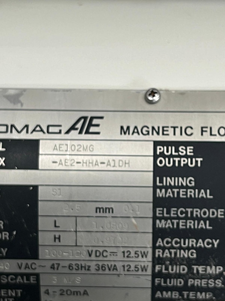 AE102MG-AE2-HHA-A1DH CAUDALÍMETRO 