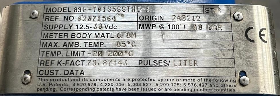 FOXBORO MODEL83_F-T01S5SSTNE-N