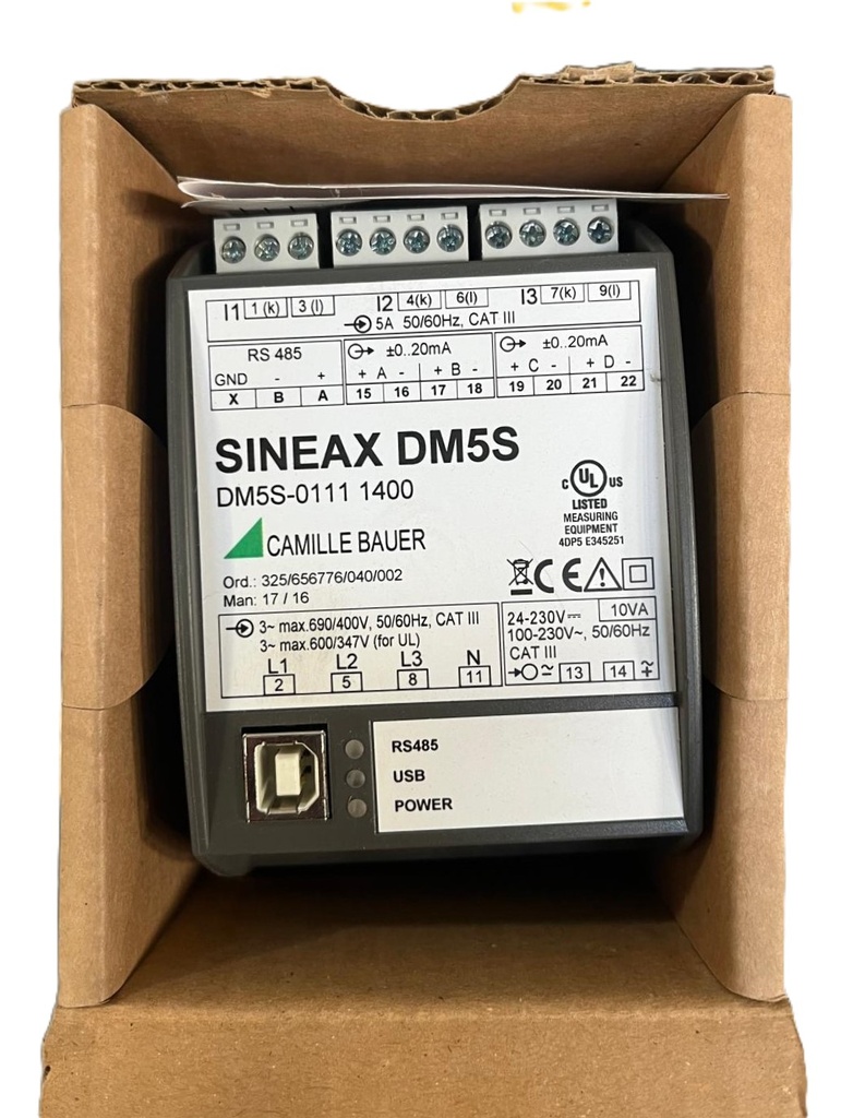 SINEAX DM5S-0111 1400 