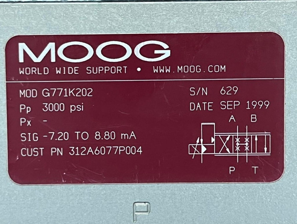G771K202 MOOG