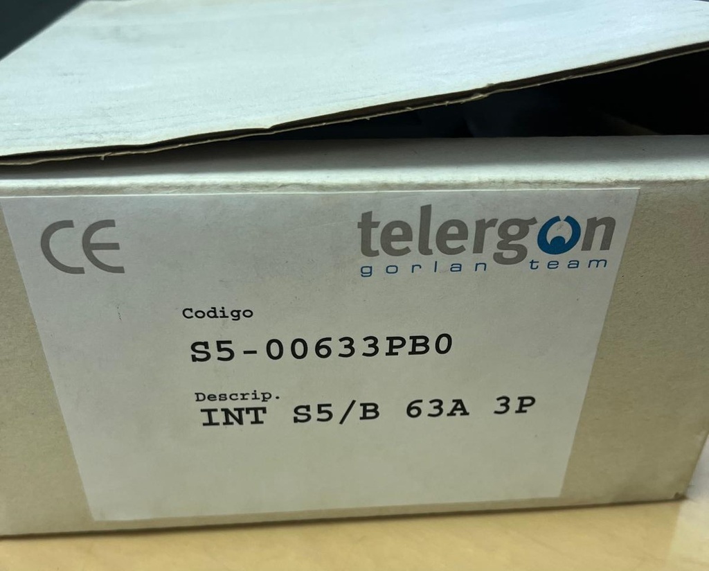 S5-00633PBO TELERGON INTERRUPTOR TRIPOLAR