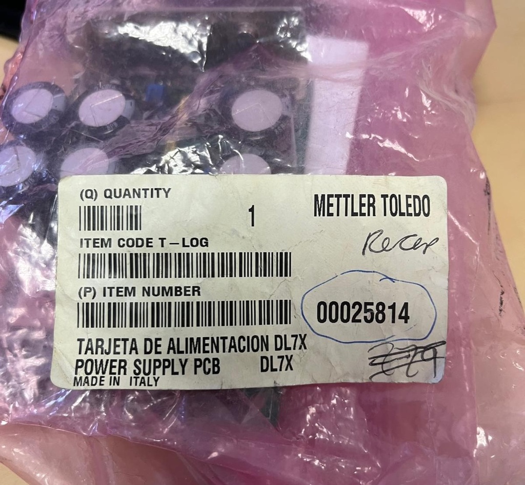 ME-25814 METTLER TOLEDO 