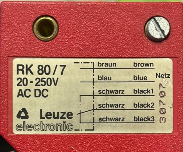 LEUZE RK 80/7