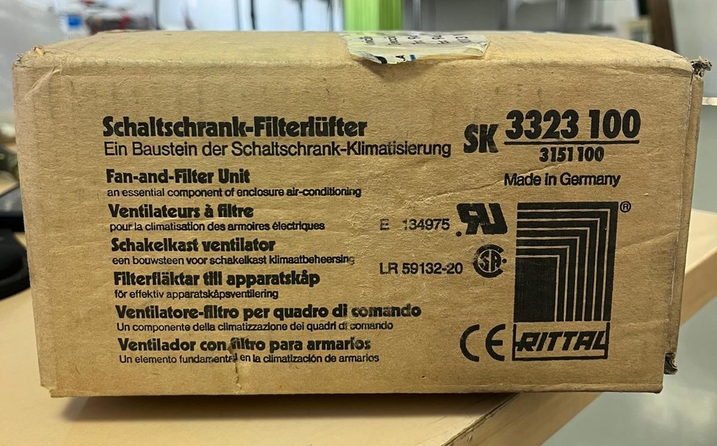 RITTAL SK3323100 VENTILADOR CON FILTRO