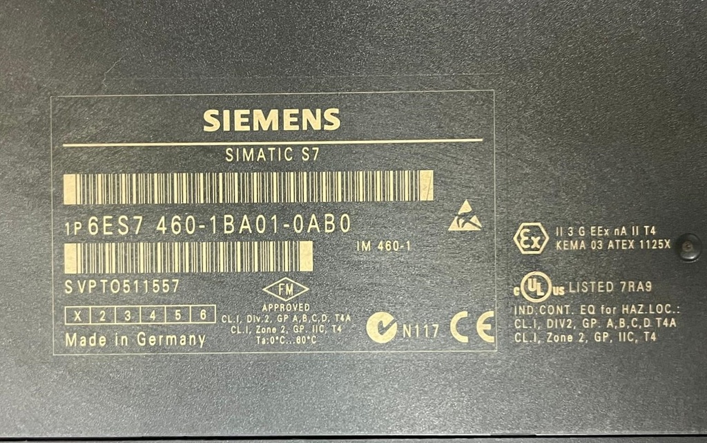 6ES7460-1BA01-0AB0