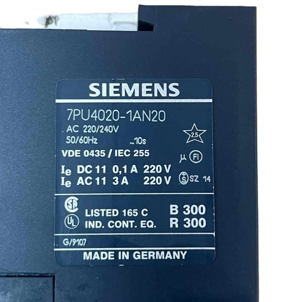 7PU4020-1AN20 SIEMENS 