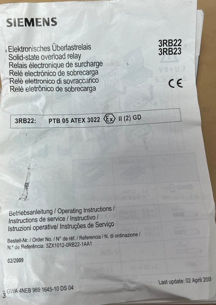 3RB2283-4AA1 SIEMENS  
