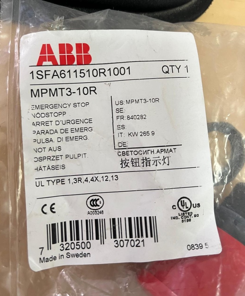 MPMT3-10R ABB