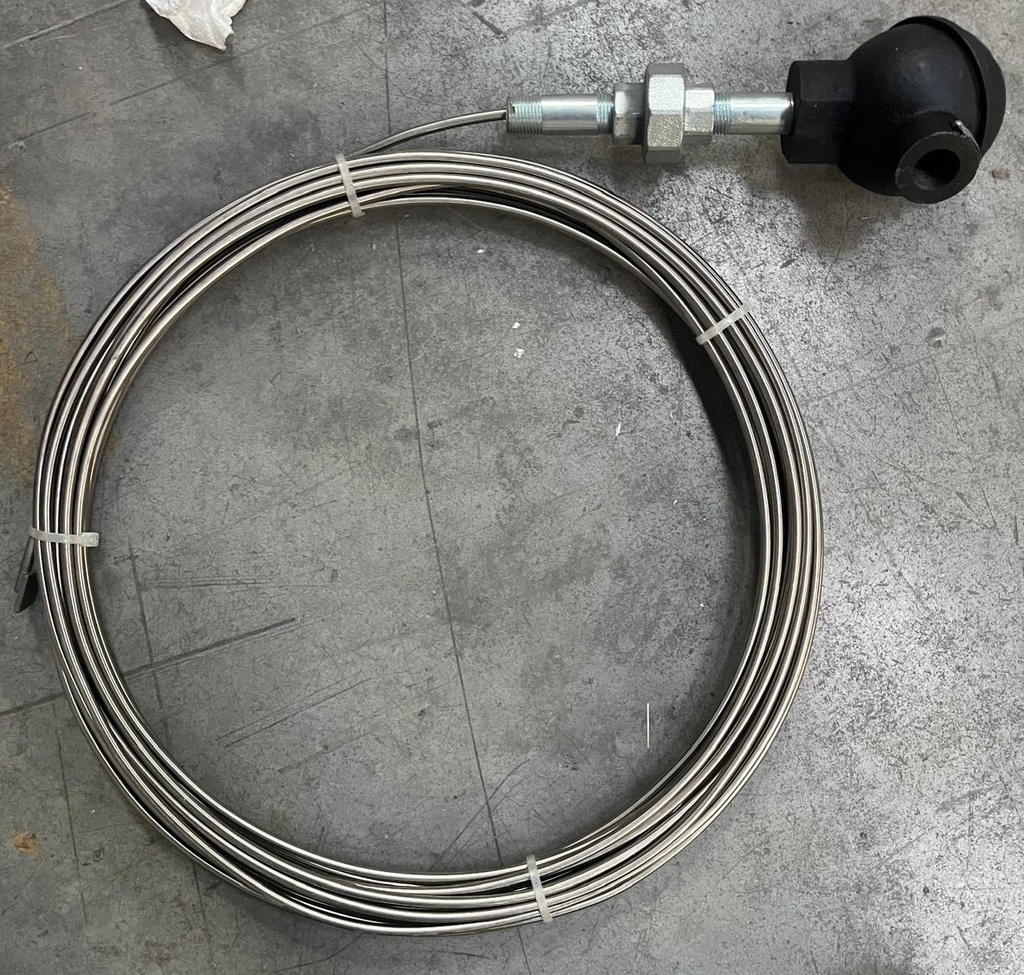 TERMOPAR TIPO (K) VAINA 20 MT