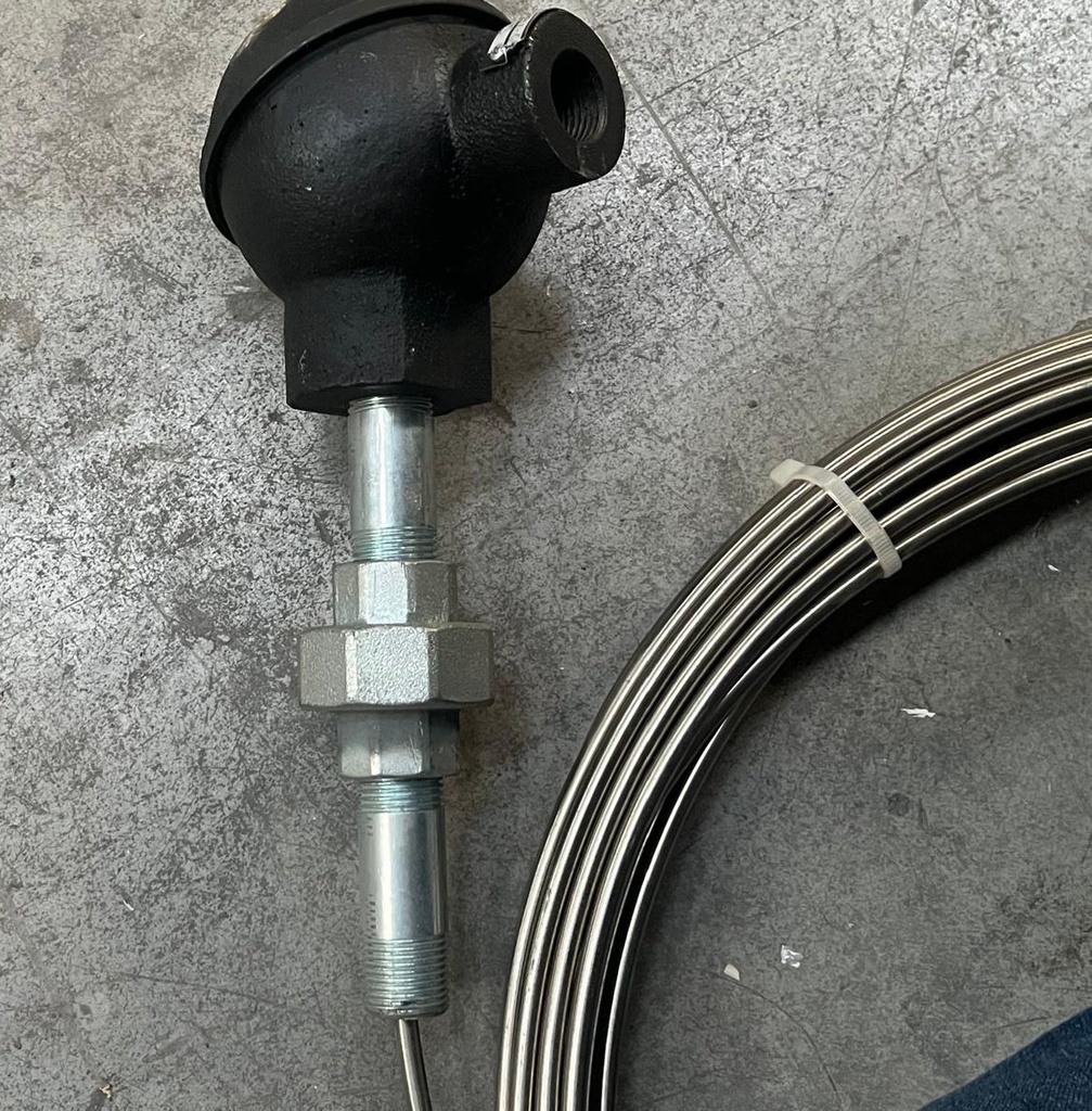 TERMOPAR TIPO (K) VAINA 20 MT