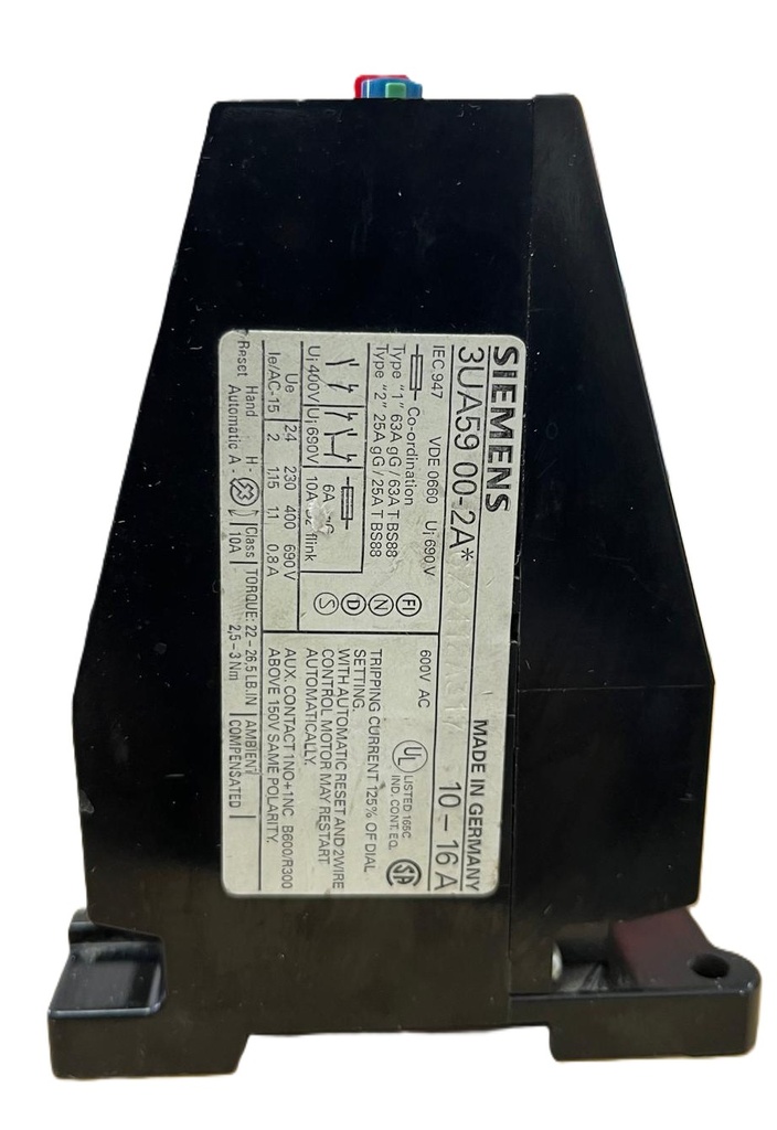 SIEMENS 3UA59 00-2A