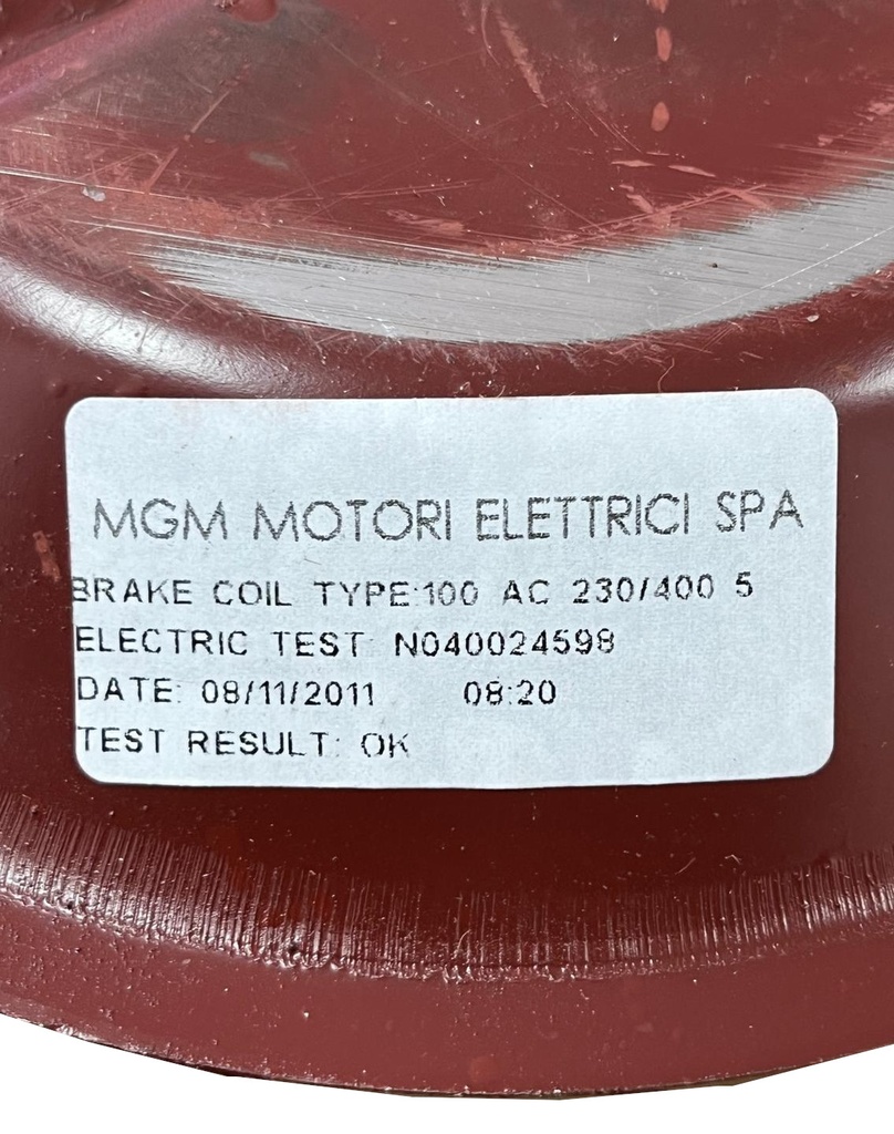 ELECTROIMAN MGM TYPE 100 230/400V CA
