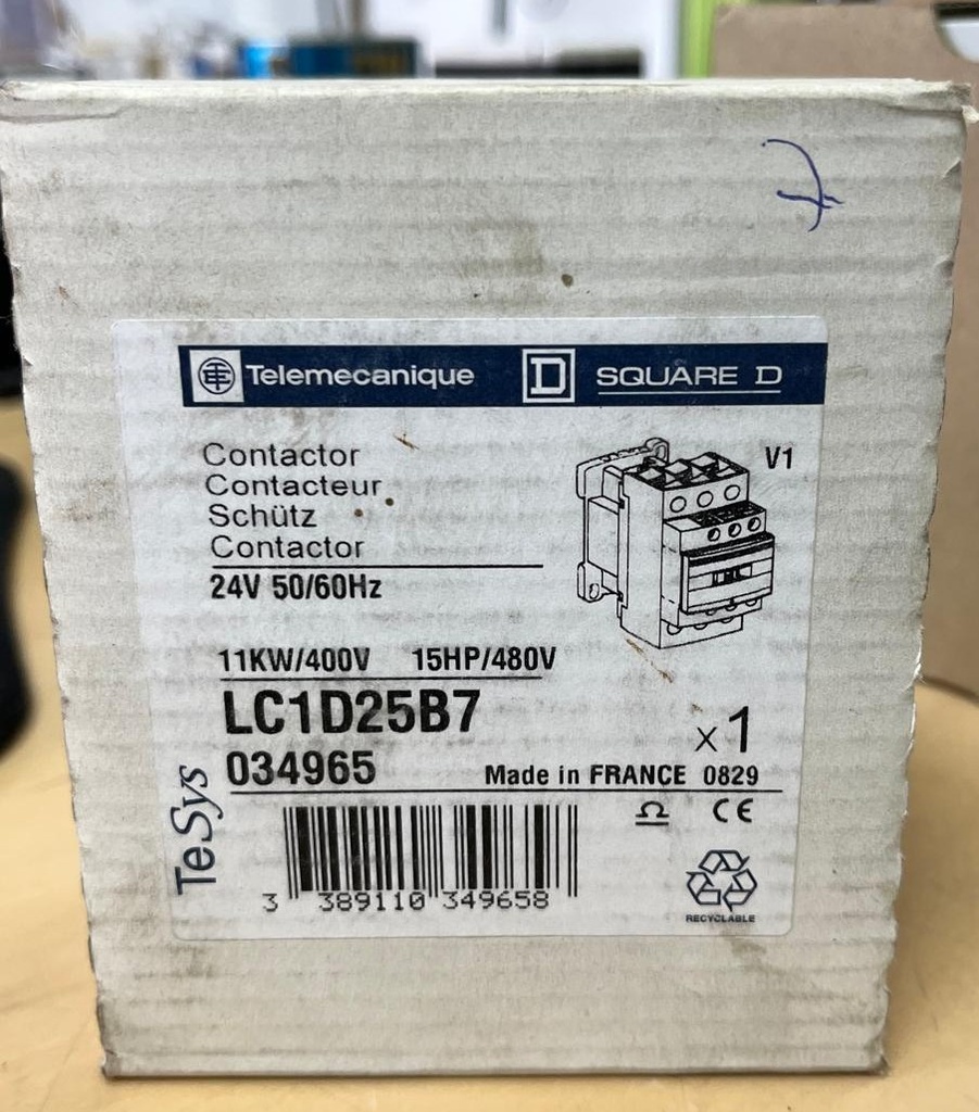 LC1D25F7 TELEMECANIQUE