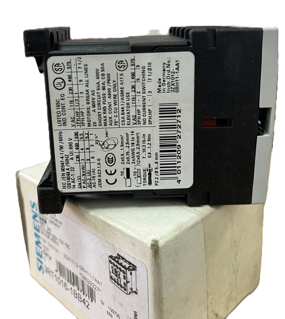 3RT1016-1BB42 SIEMENS