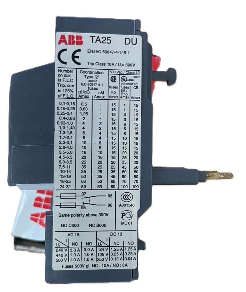  ABB TA25DU25 