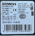 3RH1921-1HA22 SIEMENS CONTACTO AUX