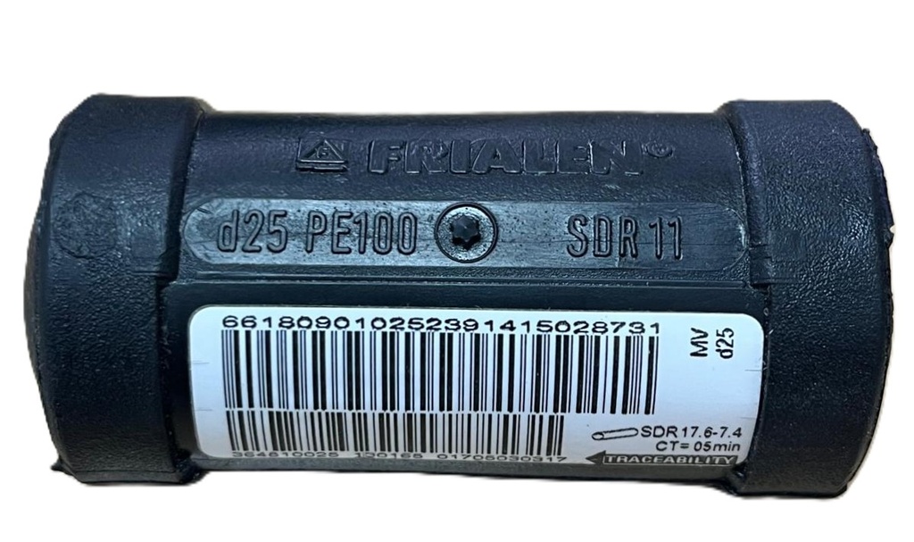 MV25 PE 100 SDR 11 TAPON ELECTROSOLDABLE d25