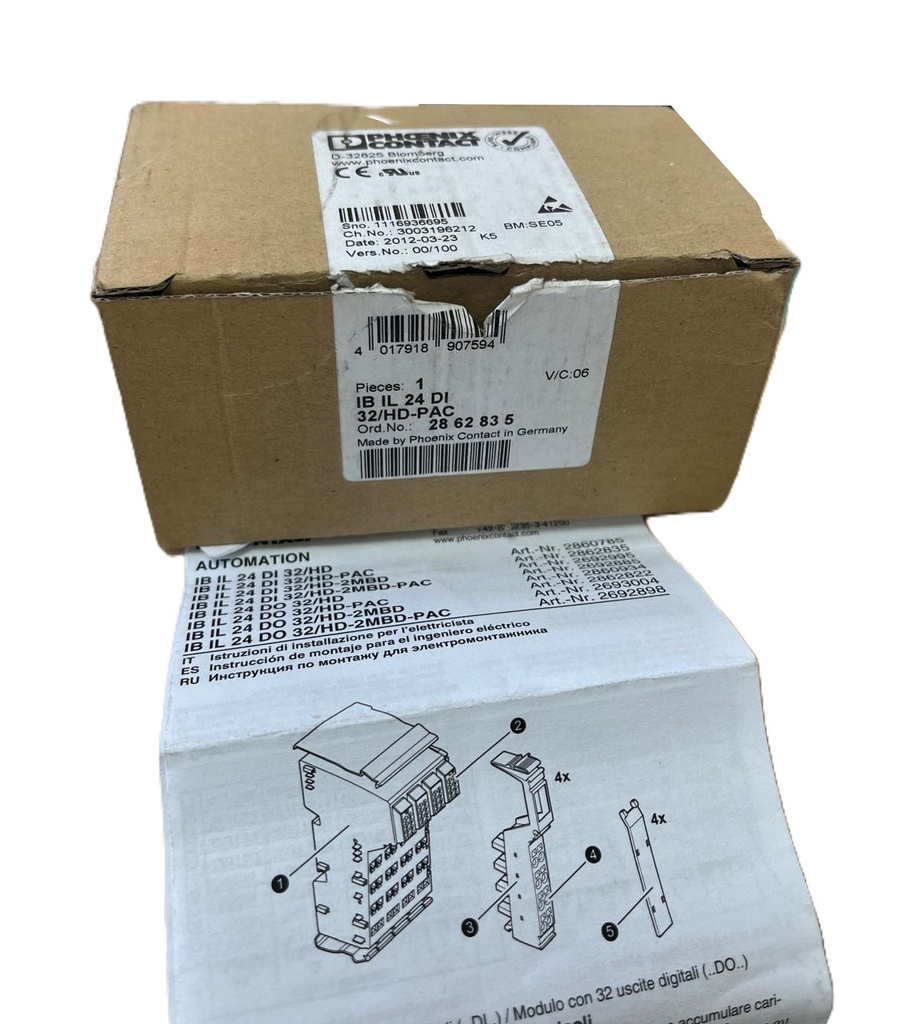  IB IL 24 DI 32/HD-PAC PHOENIX CONTACT