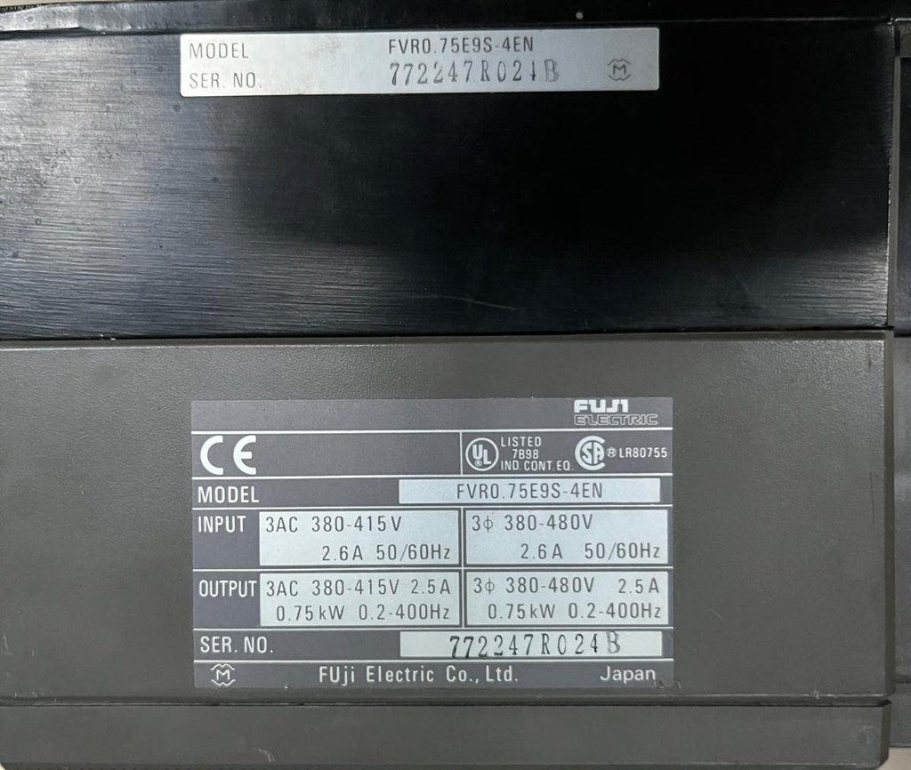 FVR0.75E9S-4EN FUJI ELECTRIC 