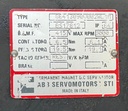  ABB SERVOMOTOR SINCRONICO 86513090V002WL1M