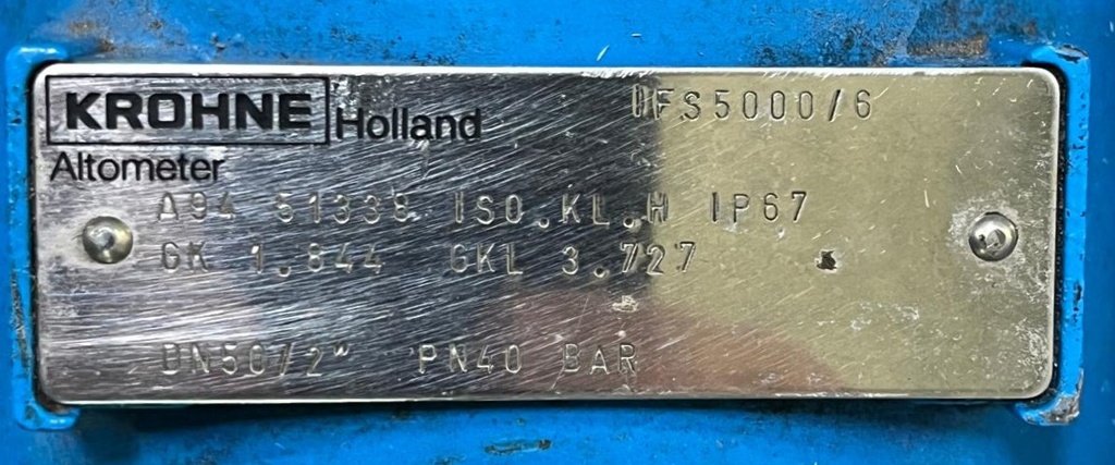 IFC080K + IFS5000 KROHNE DN 50