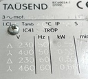 TAUSEND 0.55 KW AUTOFRENANTE