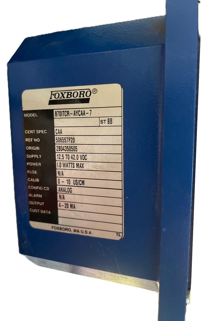 FOXBORO 870IT TRANSMISOR 870ITCR-AYCAA-7 (copia)