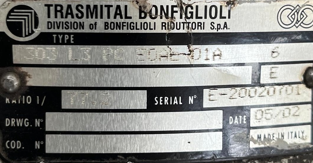 BONFIGLIOLI  3 03 L3 PC E0AE 01 A