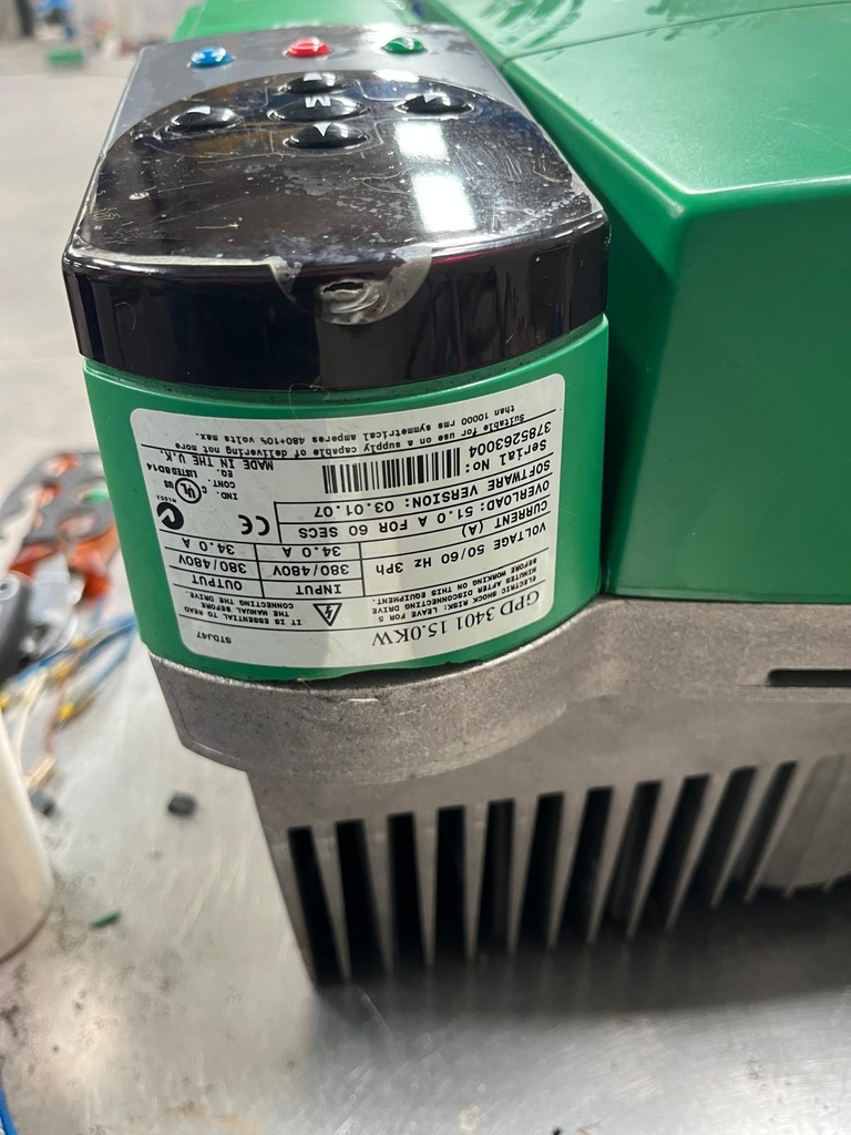 GPD 3401 15kW  USADO Nº SERIE 3785263004