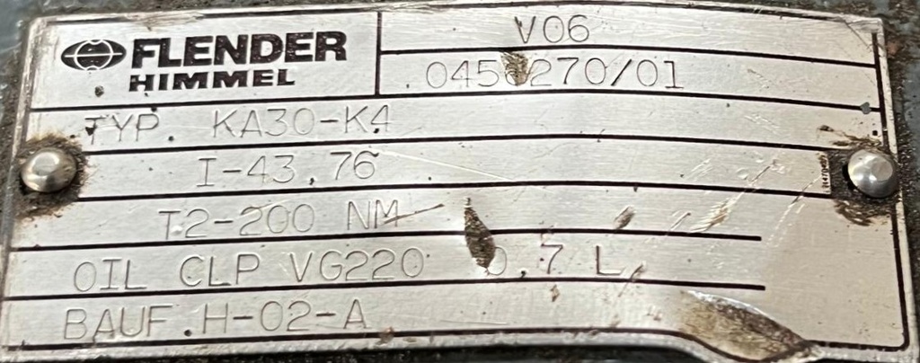 FLENDER HIMMEL KA30-K4