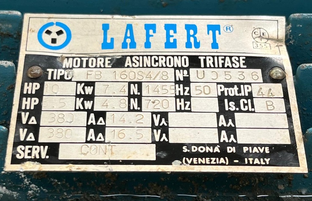 LAFERT  FB 160S4/8