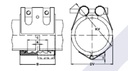 STRAUB OPEN-FLEX 1L 168,3 MM