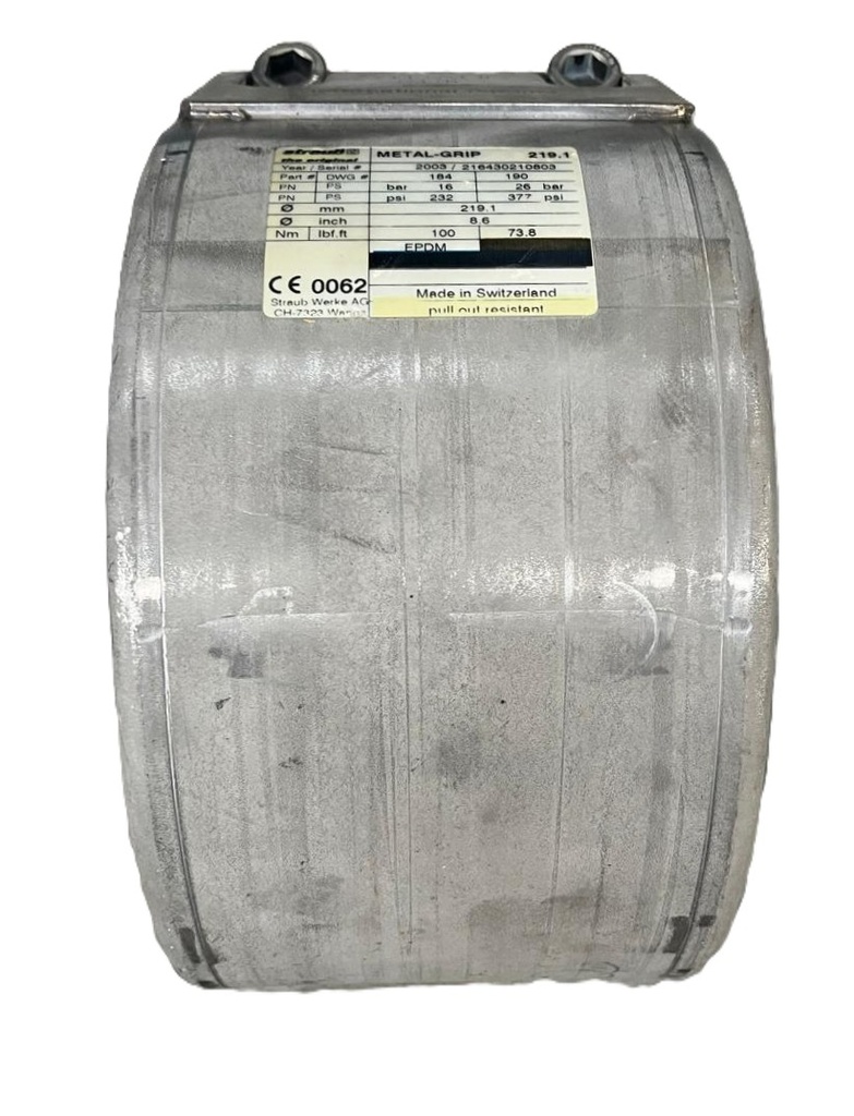 STRAUB METAL GRIP 219,1