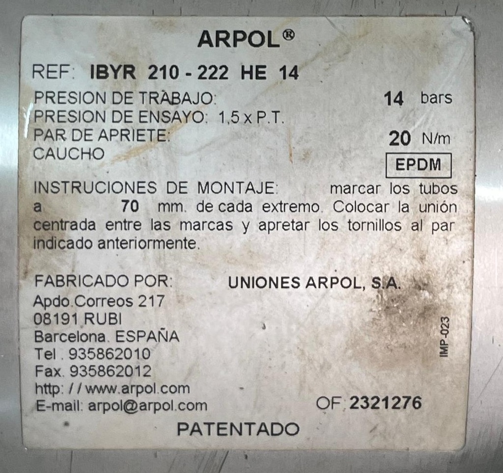 ARPOL IBYR 210-222 HE 14