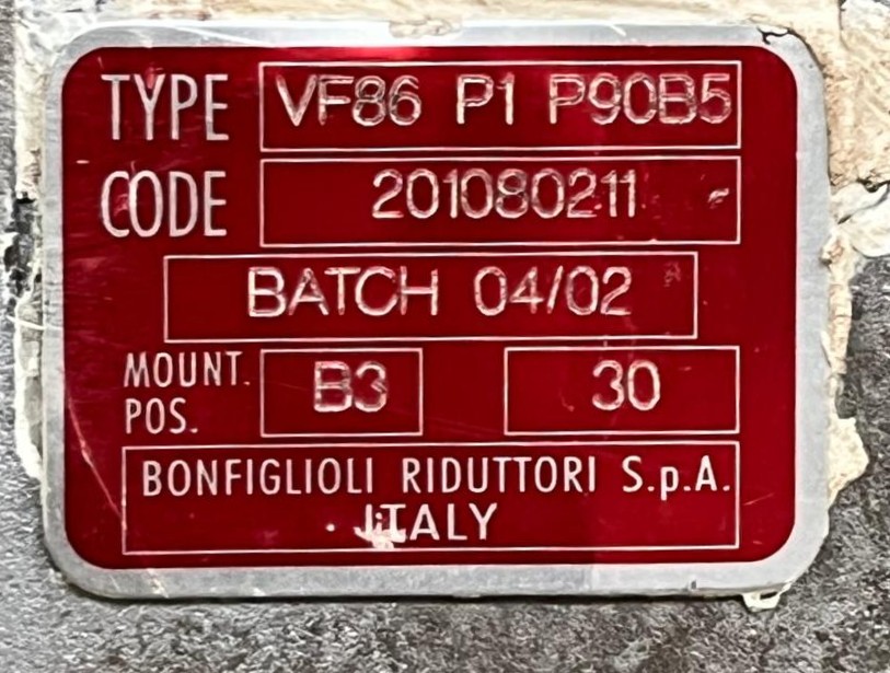 BONFIGLIOLI VF86 P1 P9085