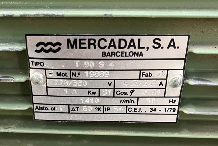 MERCADAL ST90 S 4   1.1 KW