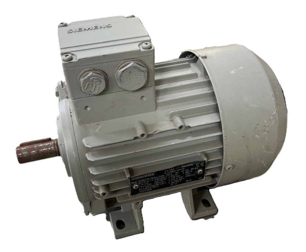 SIEMENS 1LA7083-4AA10  0.75 KW  USADO