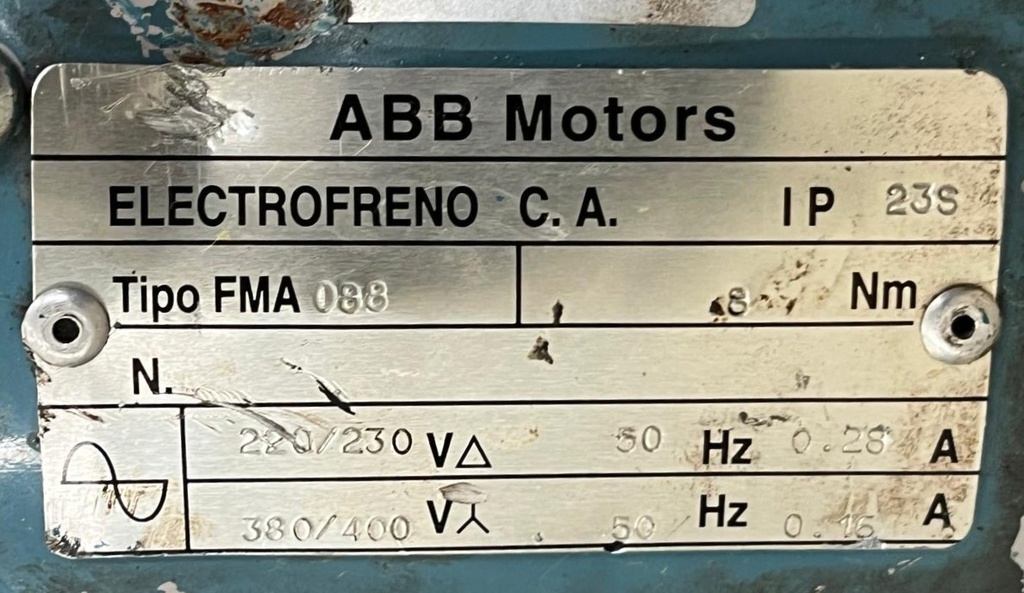ABB MUS 80A 4  0.55 KW