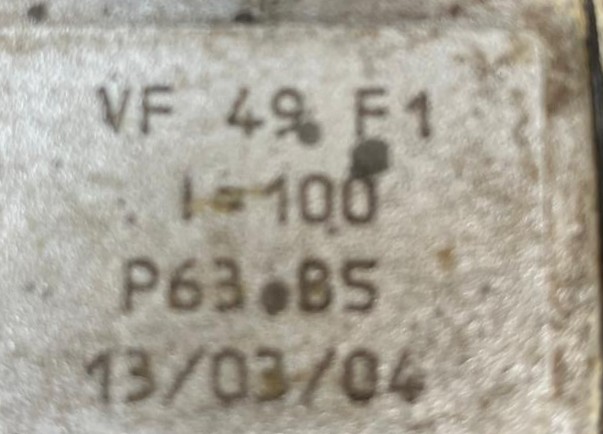 BONFIGLIOLI VF 49 F1 P63B5 MOTORREDUCTOR