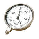 MANO VACUOMETRO 232.50.160-0.76HG-1BAR G1/2"