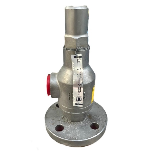 VYC 0.96 ES válvula de seguridad inox DN25 tarada a 8 bar