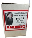 S-67-I AVISADOR ACUSTICO 220V 