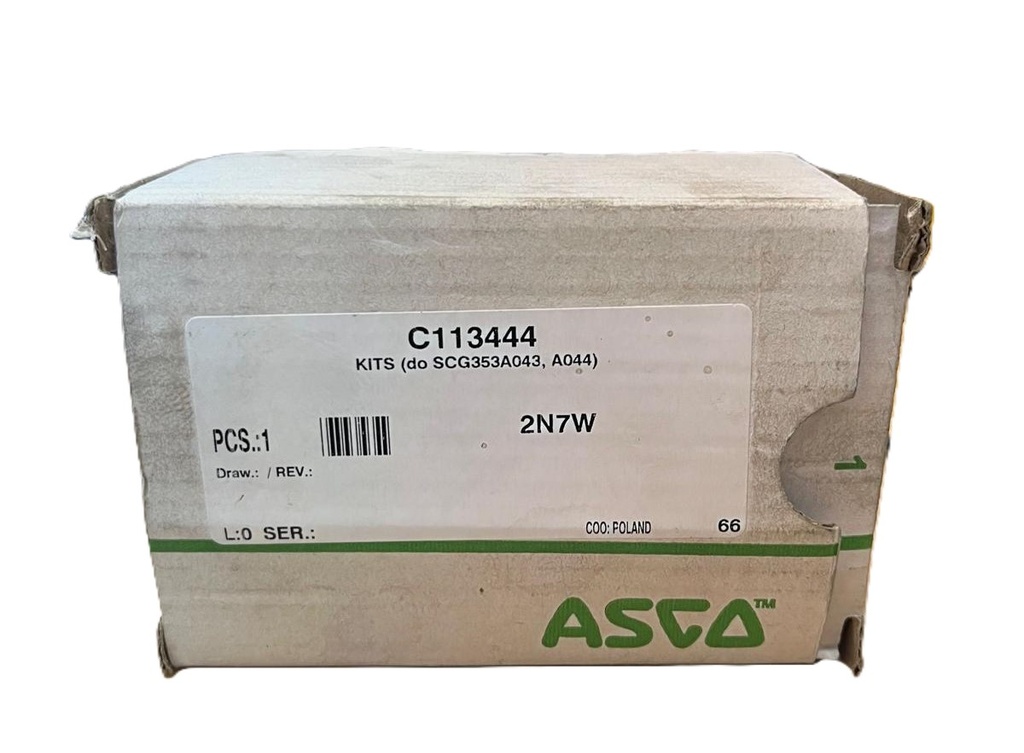 ASCO NUMATICS C113444 2N7W