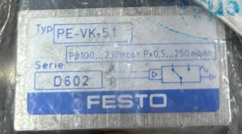Festo PE-VK-5.1 interruptor de presión neumático