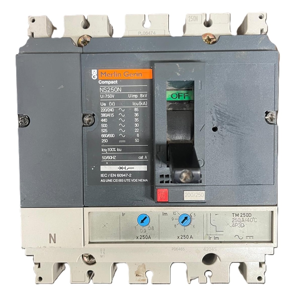 NS250N  TETRAPOLAR