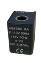 Lucifer 488980 0A bobina para electroválvula 110 V 50 Hz
