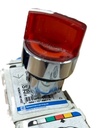 Telemecanique ZB4 BK1343 cabeza de selector luminoso 3 posiciones rojo