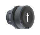 Schneider Electric ZB5 AA335 cabeza de pulsador rasante negro con flecha